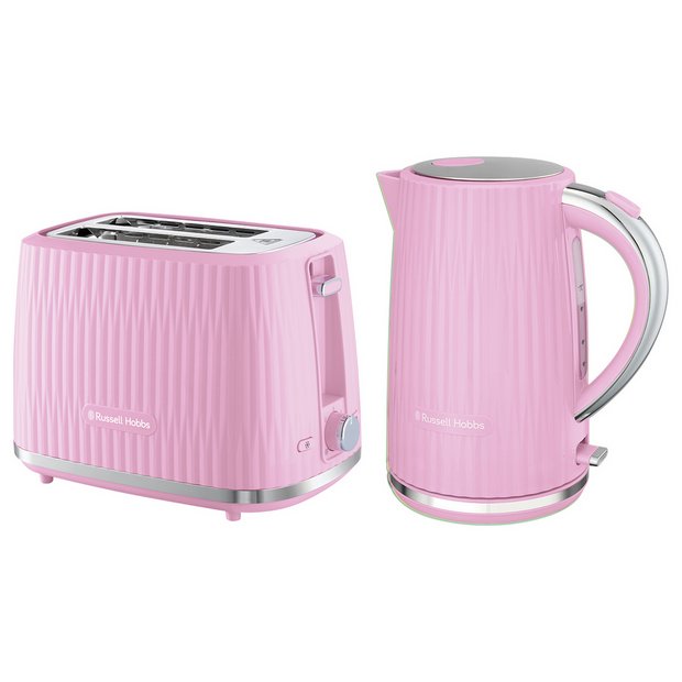 Buy Russell Hobbs Eden Raspberry Pink Kettle and Toaster 27362BU Kettles Argos