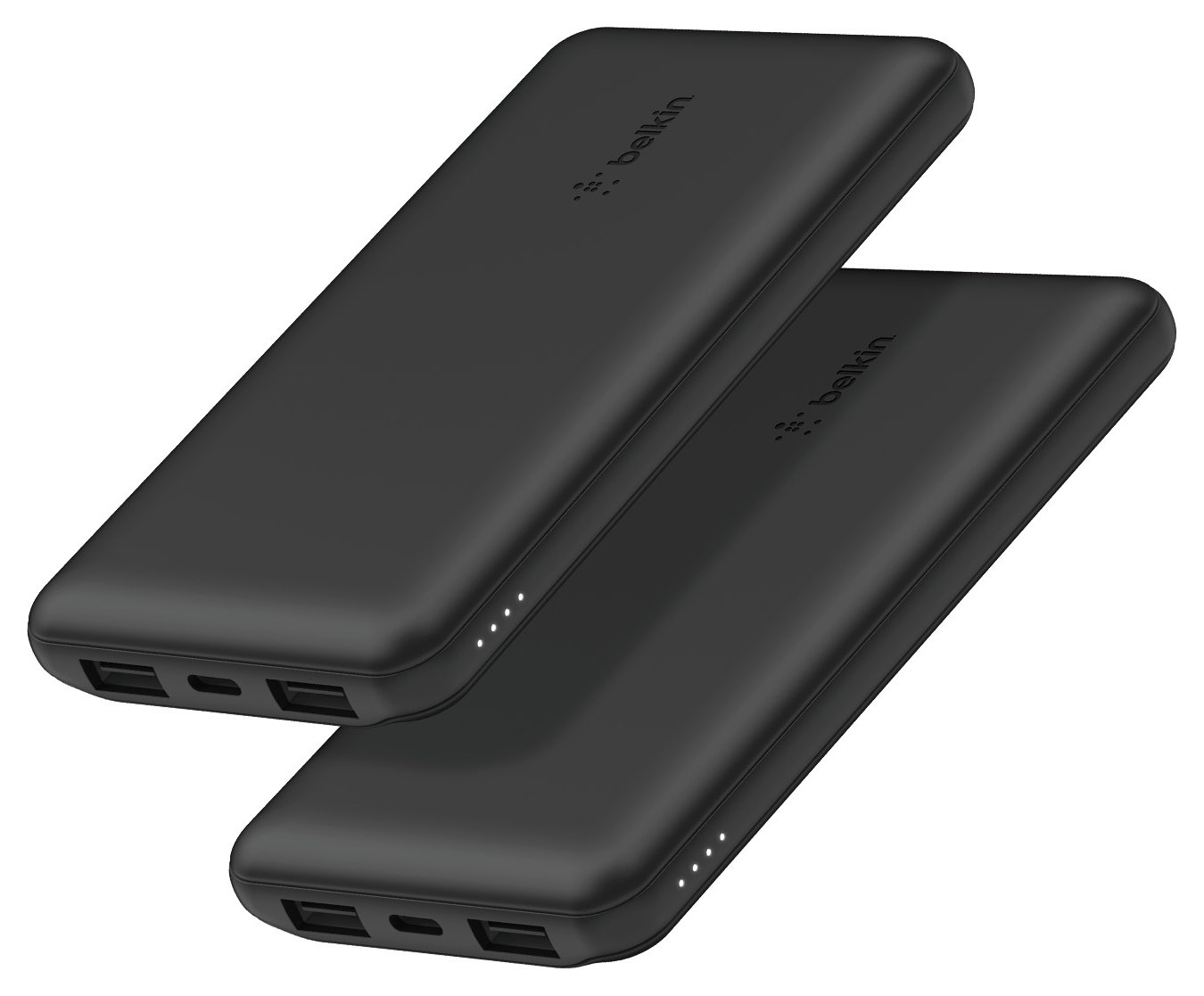 Belkin 10000mAh Portable Power Bank Black - Pack of 2