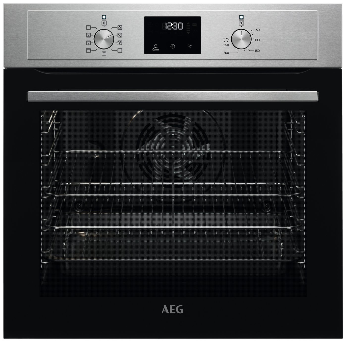 AEG BEX335011M Built In Single Electric Oven - S/Steel