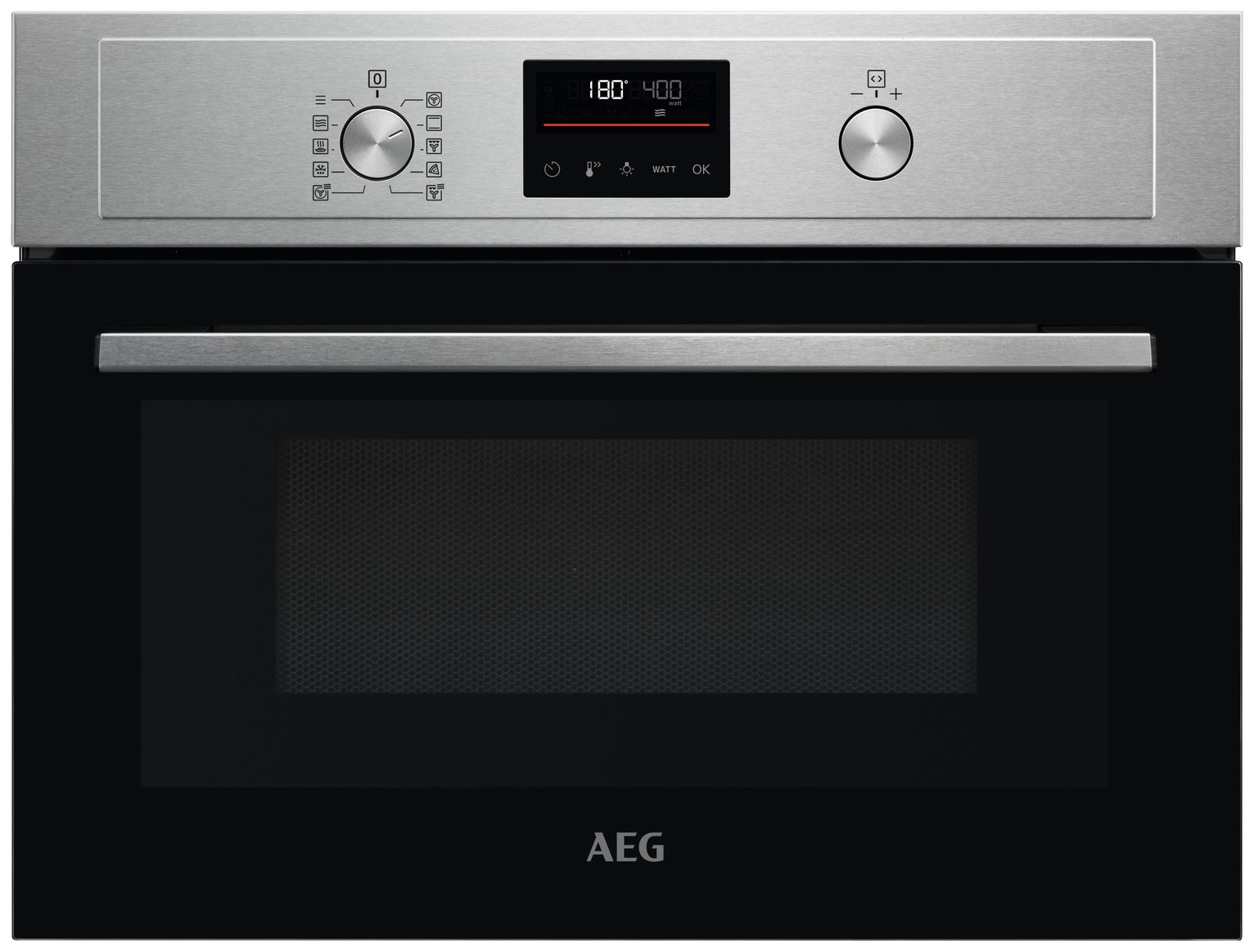 AEG KMX365060M 1700W Built In Combination Microwave S/Steel