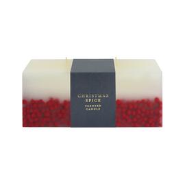Argos Home Large Inclusion Candle - Christmas Spice