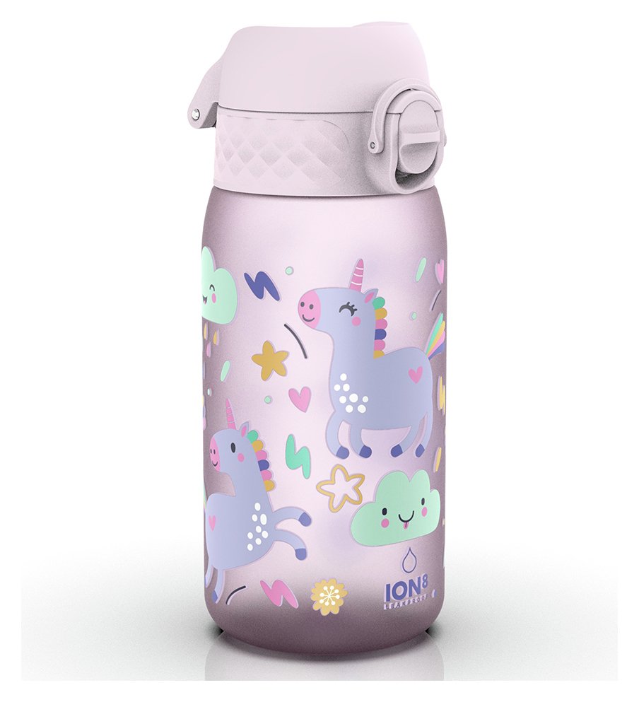 Ion8 Unicorn Purple Water Bottle - 350ml