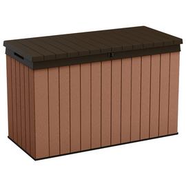 Keter Darwin 662L Outdoor Garden Storage Box - Brown