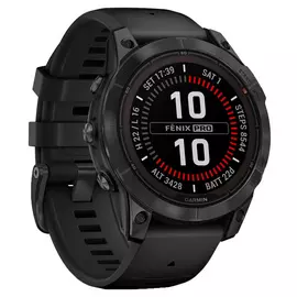 Garmin Fenix 7 Pro Solar Glass GPS Smart Watch - Black