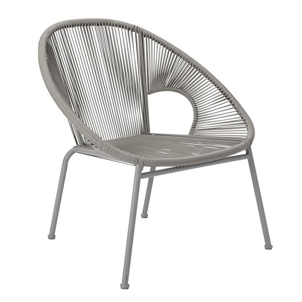 Buy Argos Home Nordic Spring Garden Chair Grey Garden Chairs