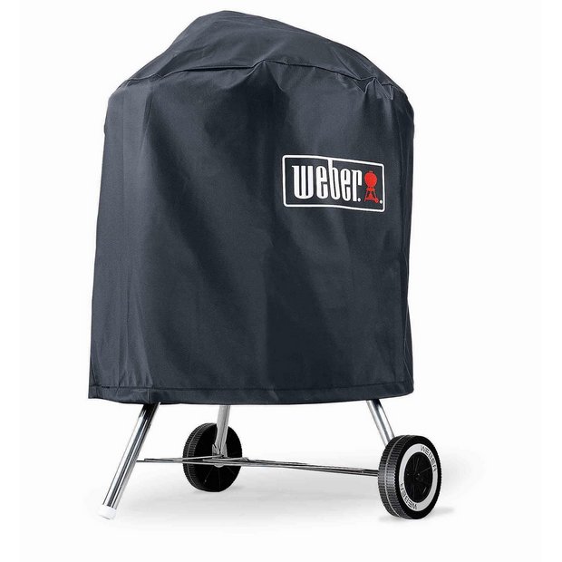 Buy Weber Vinyl 57cm Charcoal BBQ Cover at Argos.co.uk - Your Online ...