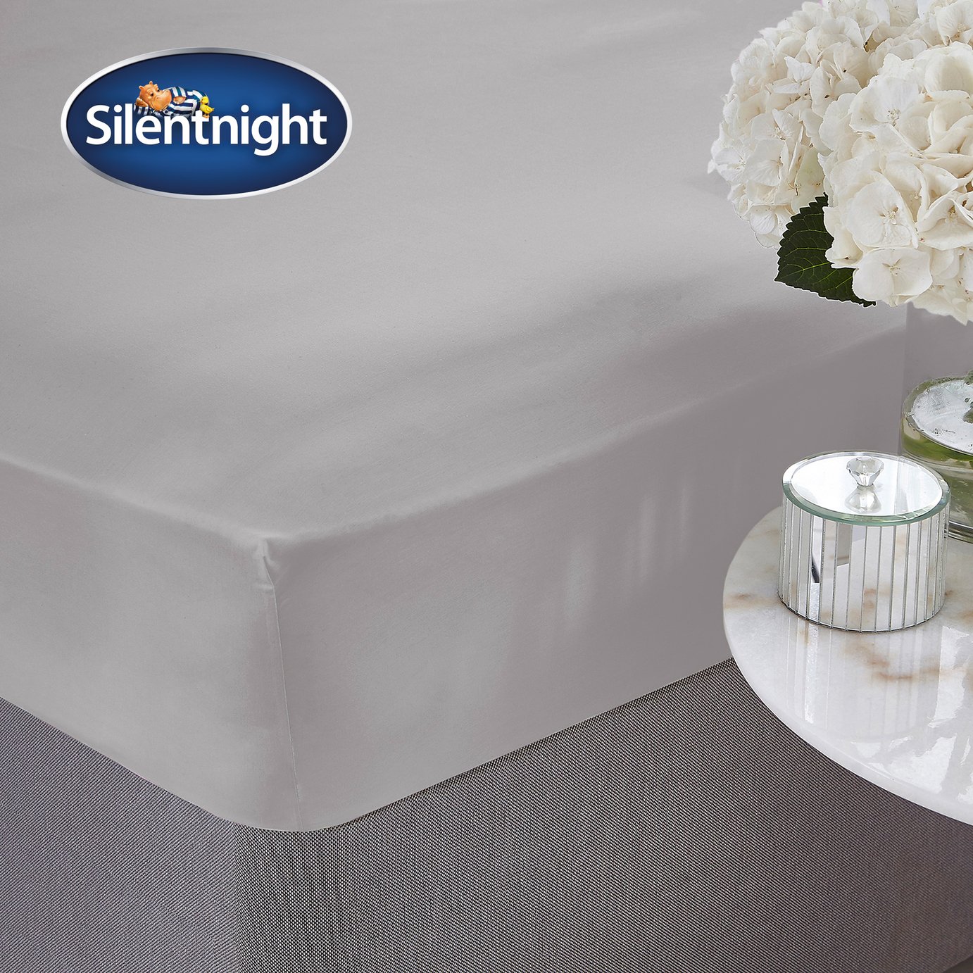 Silentnight Supersoft Plain Fitted Sheet