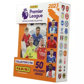 Panini Premier League 2023 Sticker Collection Pocket Tin