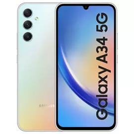 SIM Free Samsung Galaxy A34 5G 256GB Mobile Phone - Silver