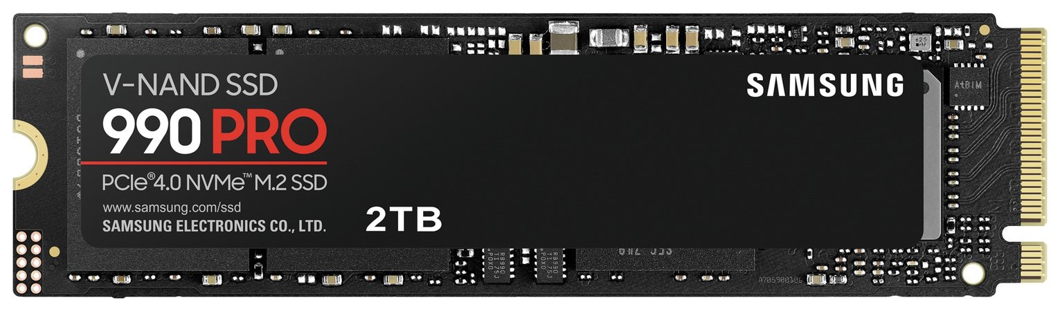 Samsung 990 PRO 2TB PCIe 4.0 NVMe SSD Internal Hard Drive