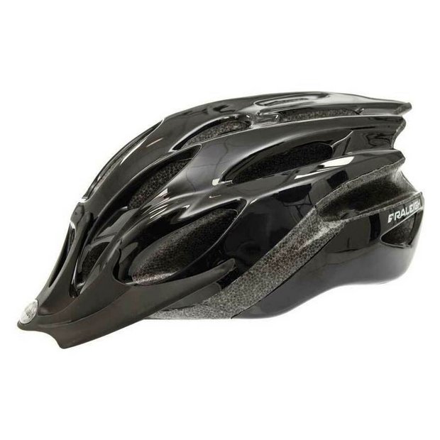 Buy Raleigh Unisex Leisure Bike Helmet Black 58 62cm Bike helmets and safety pads Argos