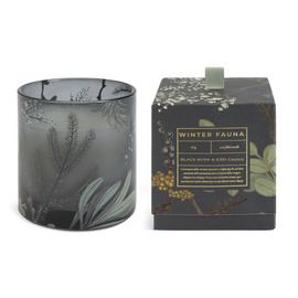 Habitat Scented Boxed Candle - Black Musk & Iced Cassis