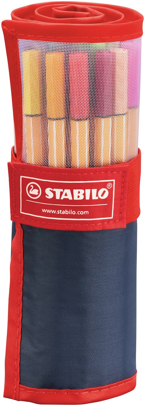 Stabilo Pack of 25 Fine Liners Pens