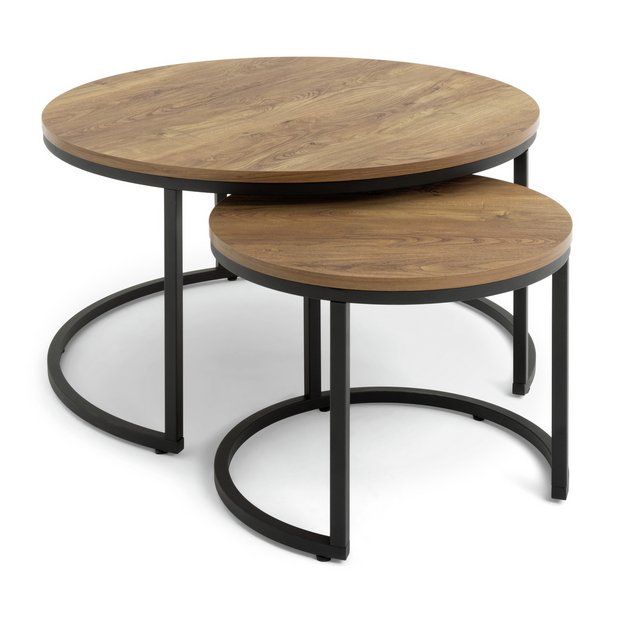 Argos black deals coffee table