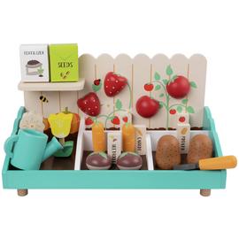 Chad Valley Wooden Vegetable Growing Set