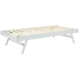 GFW Madrid Single Wooden Trundle - White
