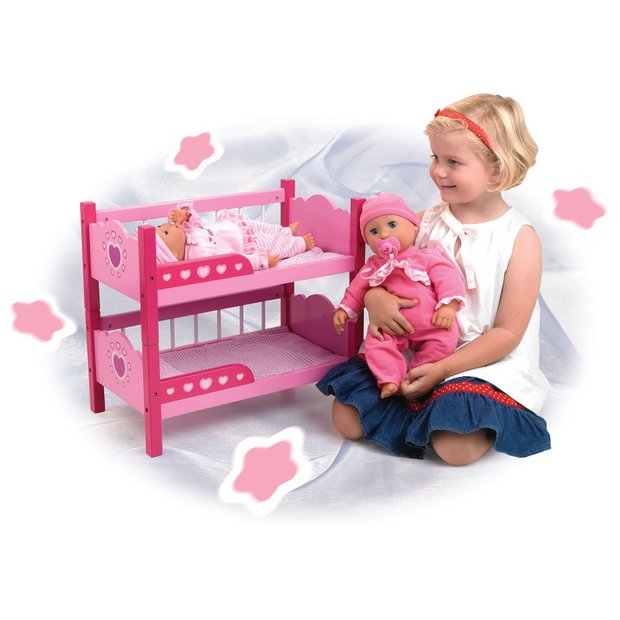 baby doll bunk beds