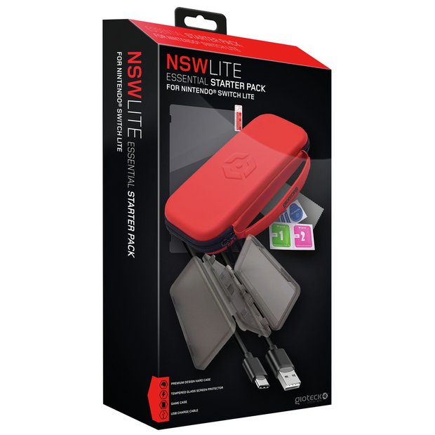 Buy Gioteck Nintendo Switch Lite Essential Starter Pack | Nintendo Switch  accessories | Argos