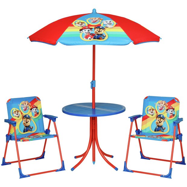 Buy PAW Patrol Kids Garden Patio Set, Kids tables and chairs