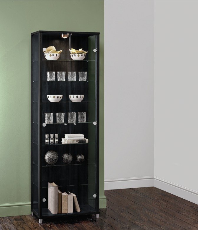Argos Home 7 Shelf Glass Display Cabinet