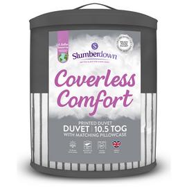 Slumberdown Coverless Comfort Printed 10.5 Tog Duvet