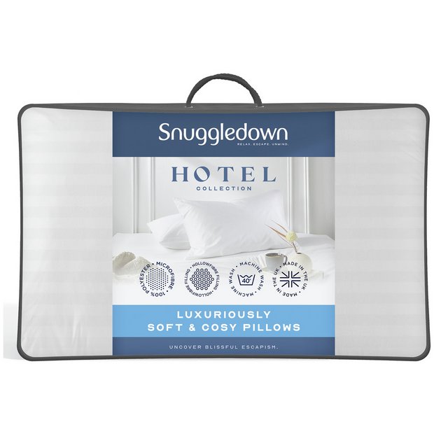 Snuggle best sale down pillows