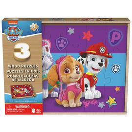 PAW Patrol Wooden Jigsaw Puzzle 3 Pack