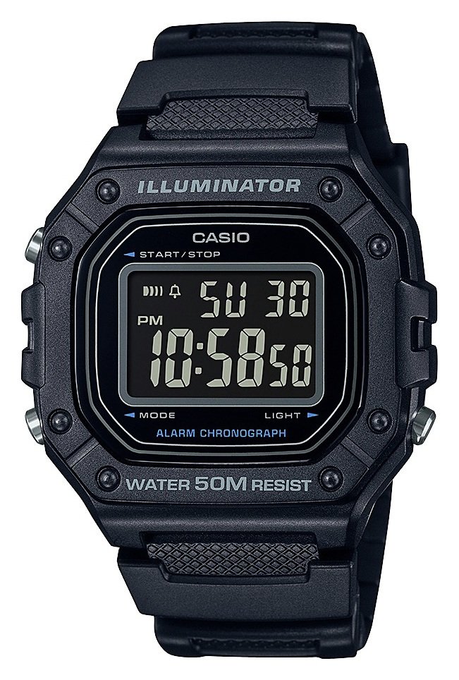 Buy Casio Digital Display Black Resin Strap Watch Mens watches