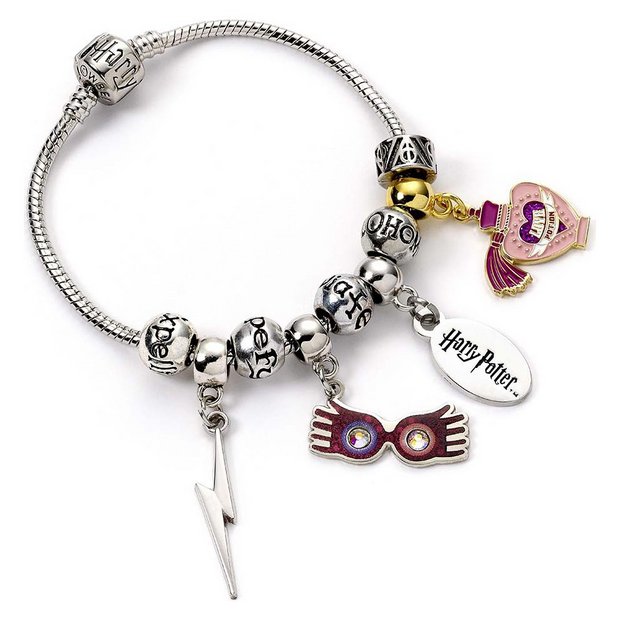 Buy Harry Potter Silver Plated Charm Bracelet, Kids bracelets