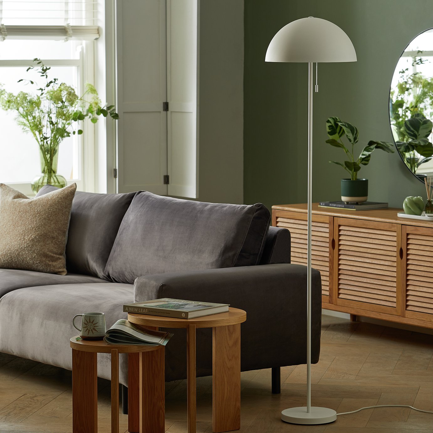 Habitat Modern Mushroom Floor Lamp