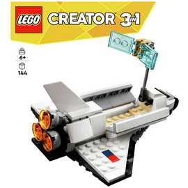 LEGO Creator 3 in 1 Space Shuttle & Spaceship Toys 31134