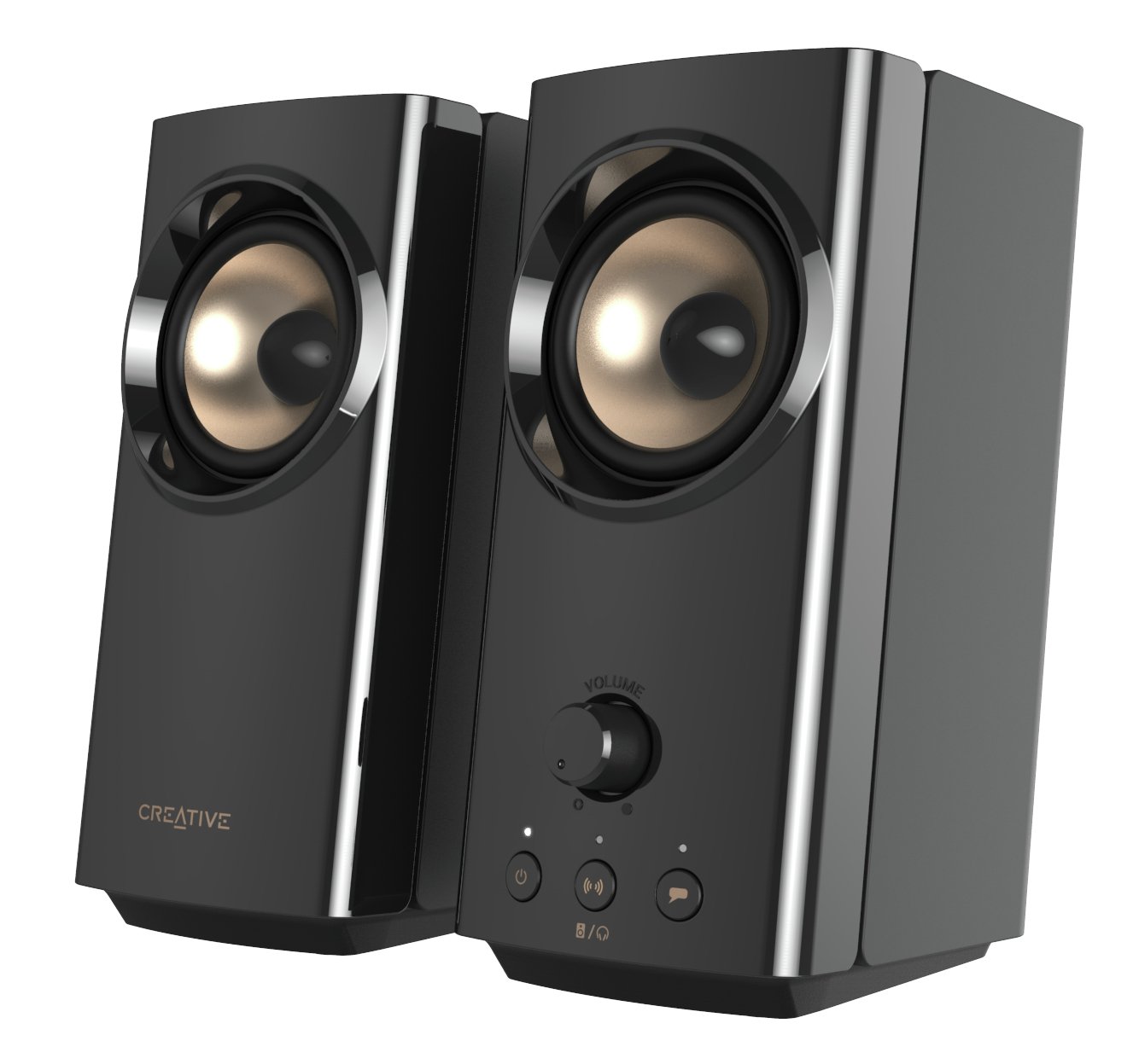 Creative T60 2.0 Compact Hi-Fi Desktop Speakers
