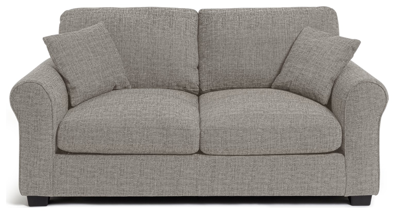 Argos Home Lisbon Fabric 2 Seater Sofa Bed - Grey