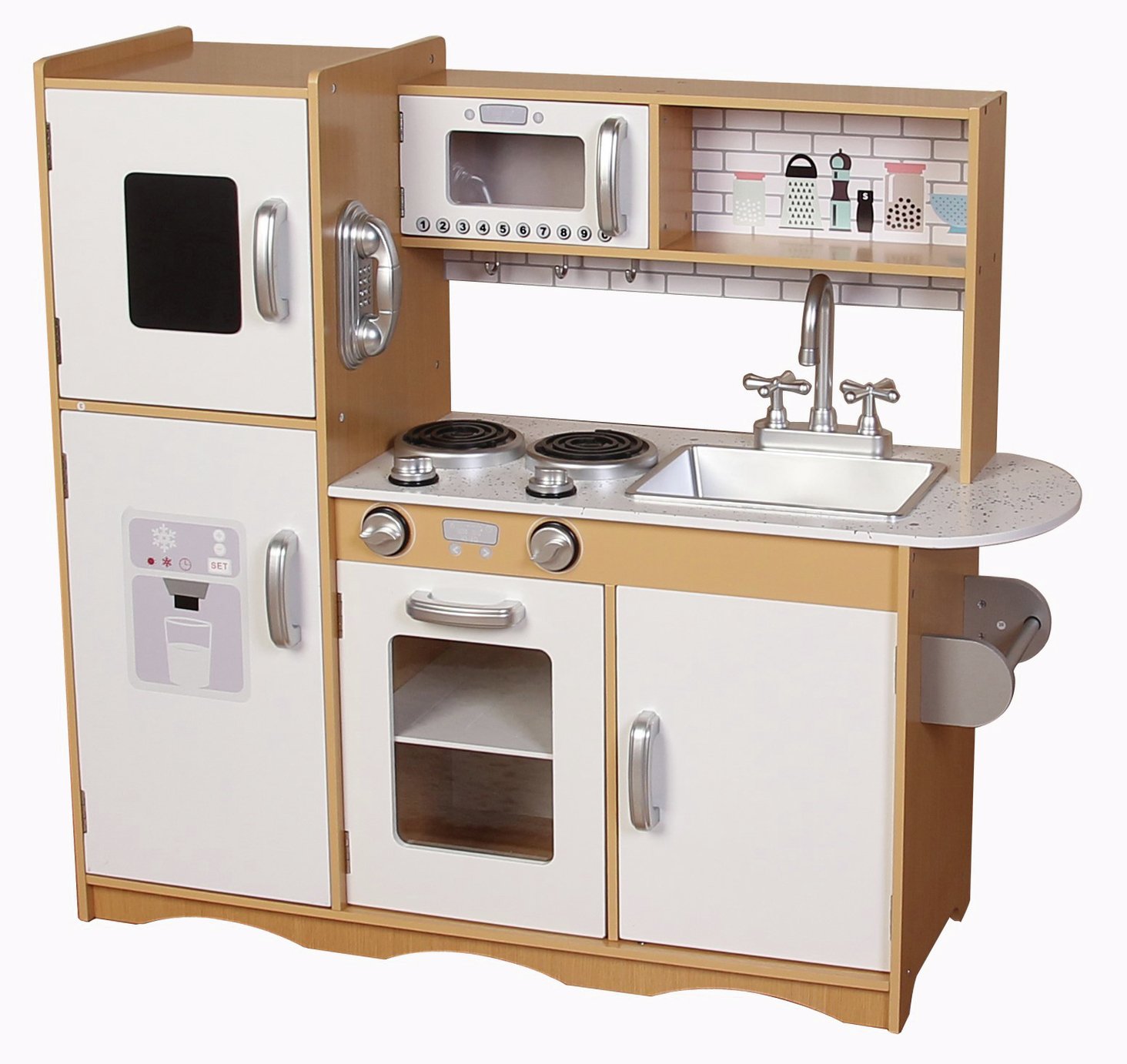 little chef deluxe wooden kitchen