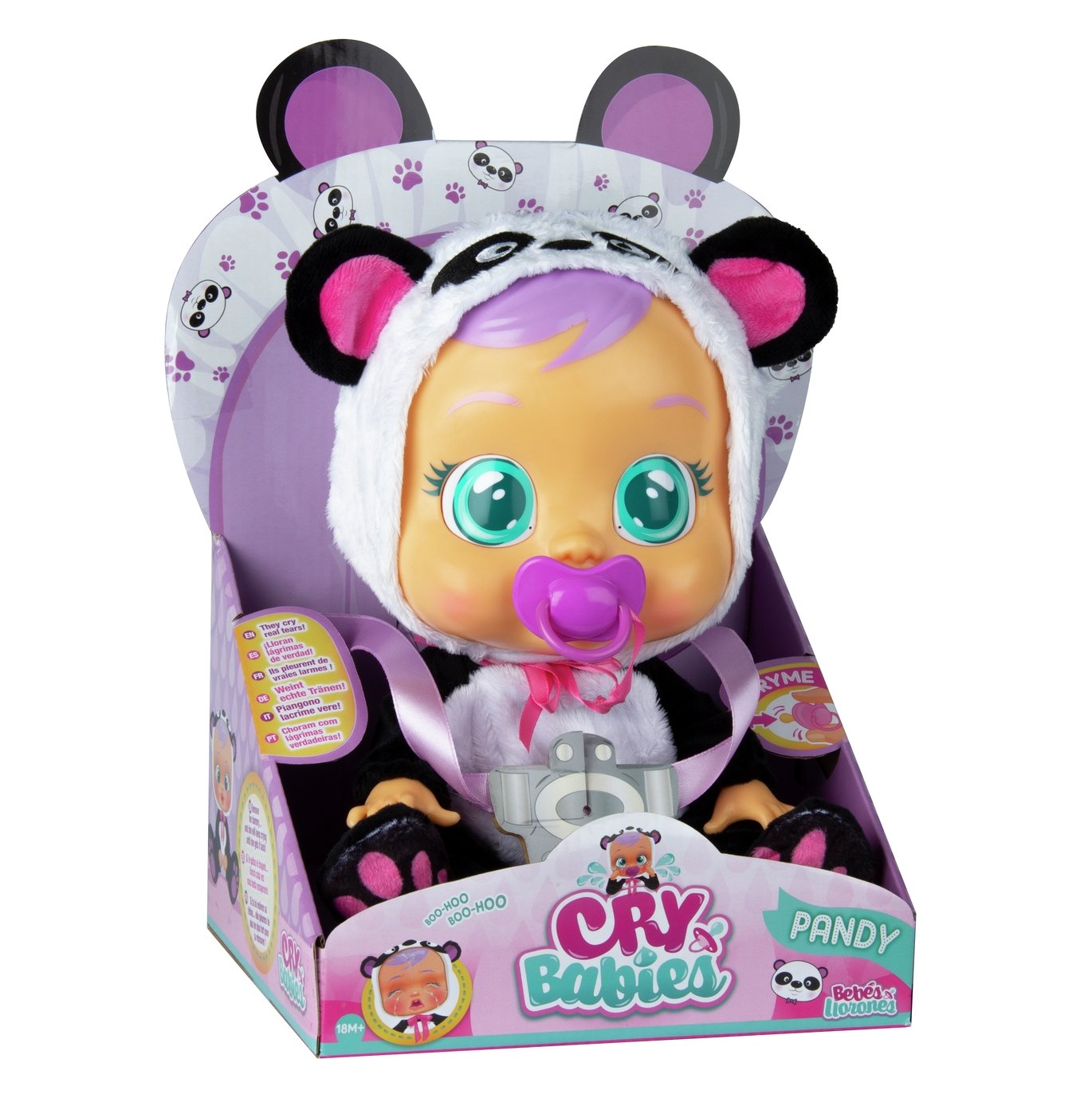 cry babies coney interactive doll