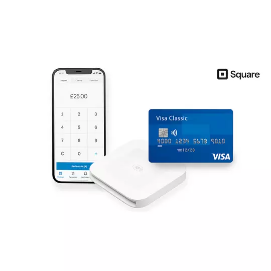 Square Card Reader & Portable Payment Machine - Pocket Size