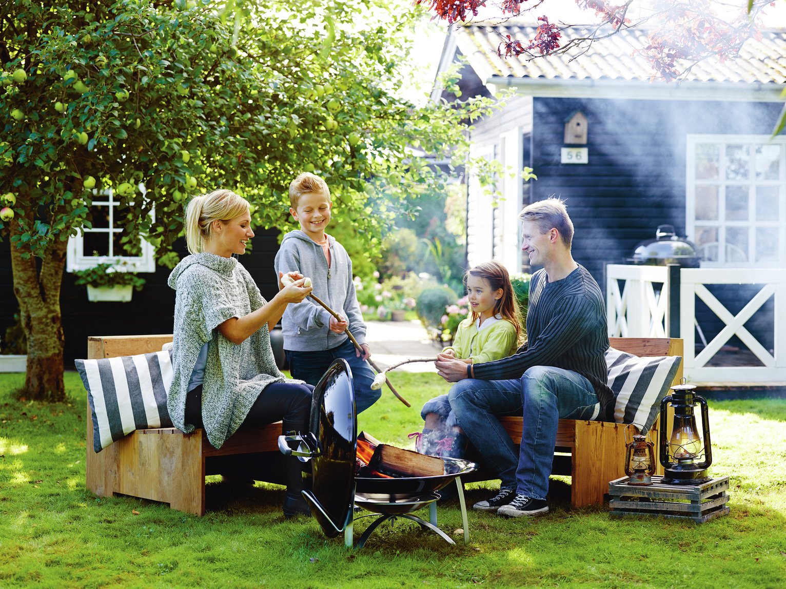 Weber Fireplace Charcoal BBQ