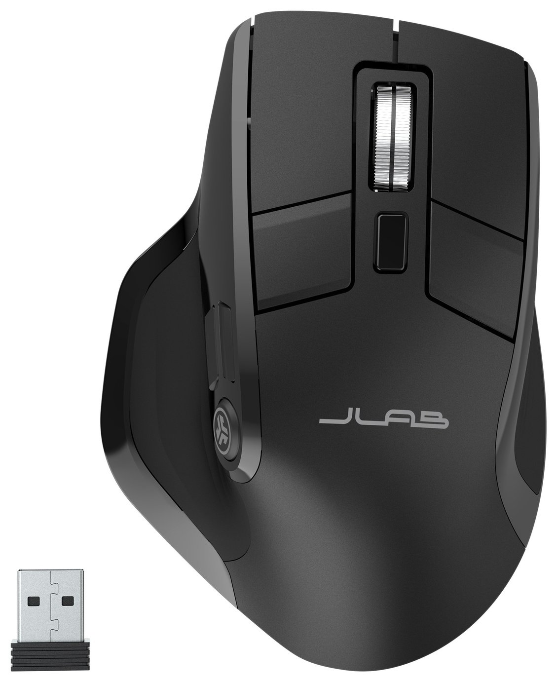 JLab Epic Wireless Bluetooth Ergonomic Mouse - Black