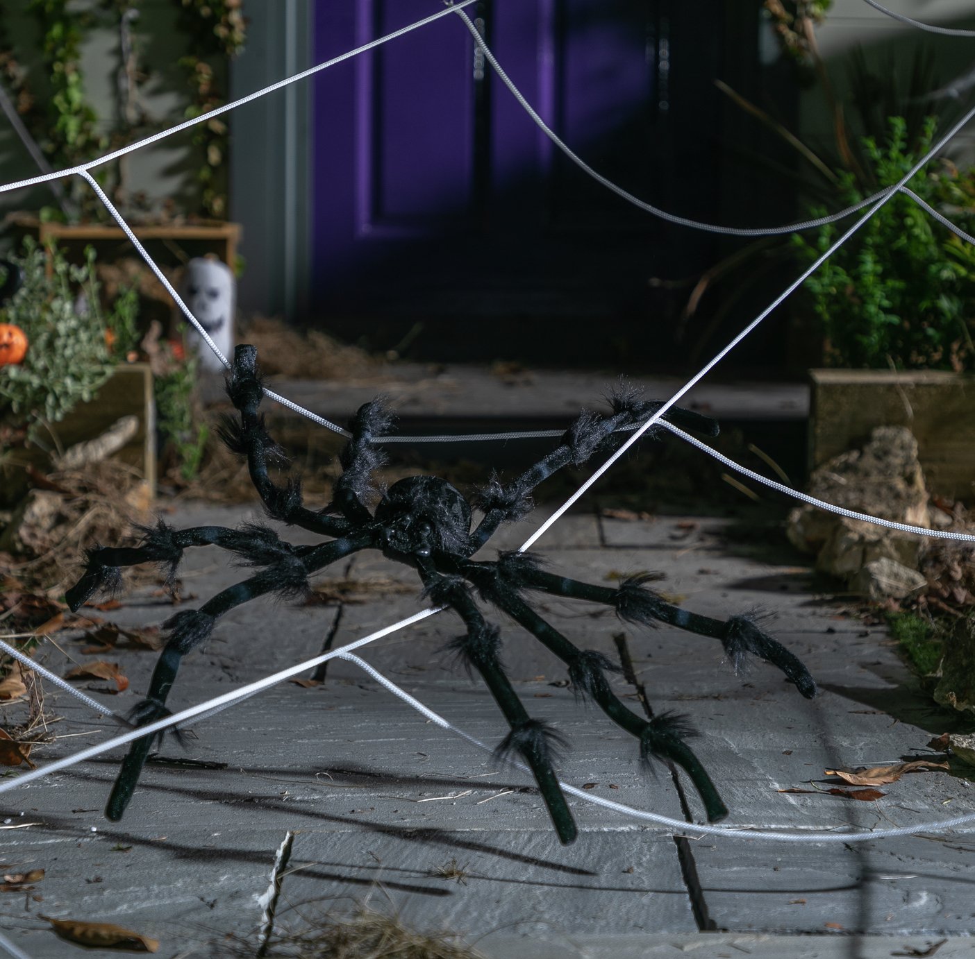 Argos Home Halloween Large Outdoor Web & Spider Decoration