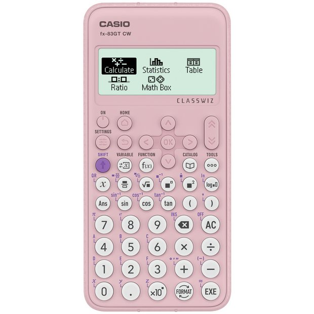 Pink casio calculator on sale argos