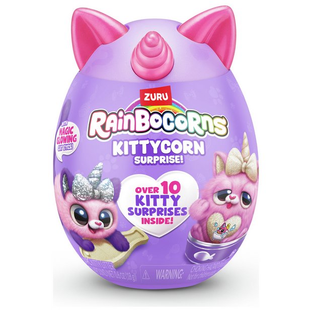 Buy Rainbocorns Kittycorn Surprise Teddy bears and soft toys Argos