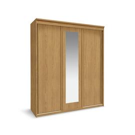 Buy Argos Home Malibu 4 Dr 3 Drawer Mirror Wardrobe Oak Effect Wardrobes Argos