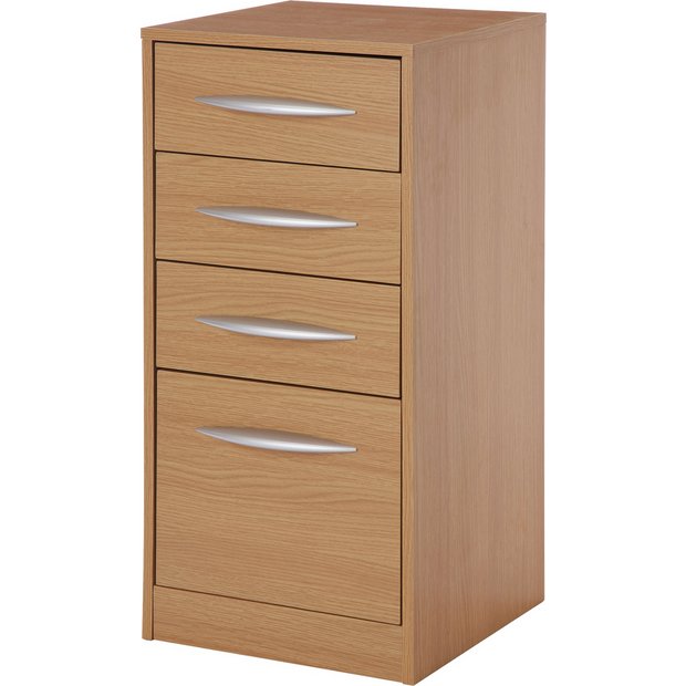 Buy Argos Home 4 Drawer Filing Cabinet Oak Effect Filing