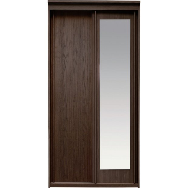 Buy Argos Home Hallingford 2dr Sliding Wardrobe Dark Oak Effect