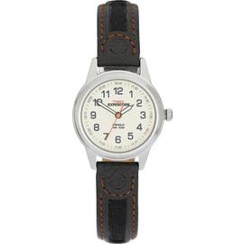 Timex Ladies Brown Leather Strap Watch