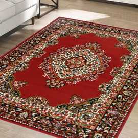Homemaker Bukhura Traditional Cut Pile Rug