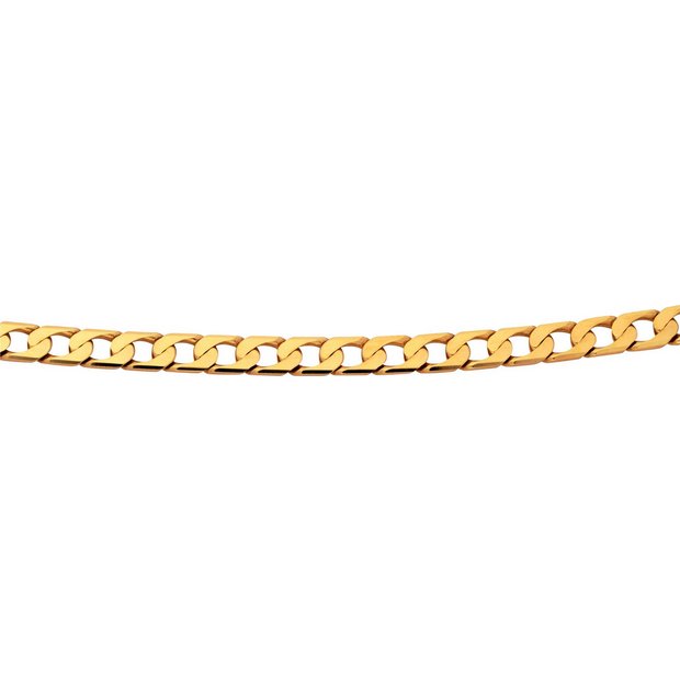 Buy 9ct Gold Solid Curb Chain at Argos.co.uk - Your Online Shop for ...