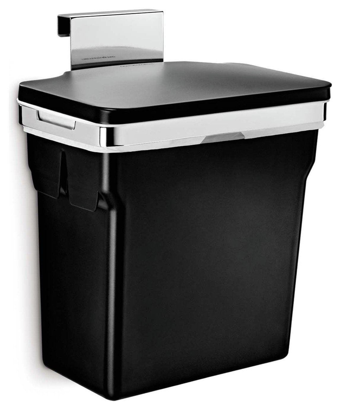 Simplehuman 10 Litre In-Cabinet Kitchen Cupboard Bin - Black