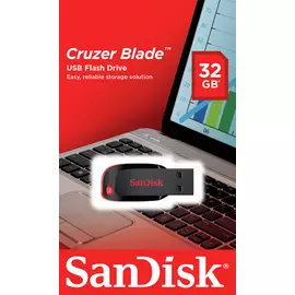 SanDisk Cruzer Blade USB 2.0 Flash Drive - 32GB