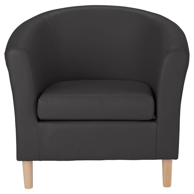 Argos leather deals chairs